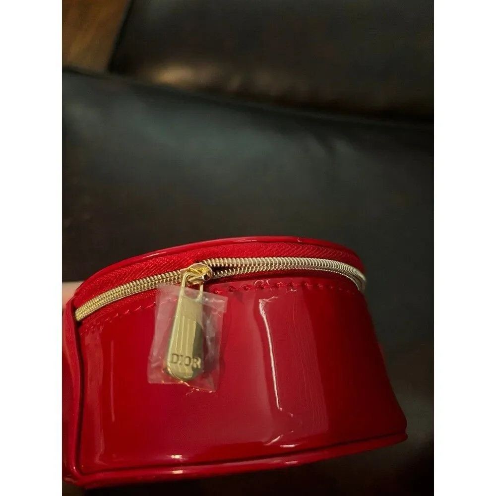 Dior red Trousse bag - Picture 3 of 6